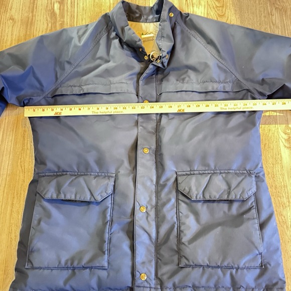 VTG USA REI Gore-tex Goose Down Sierra Parka Puffer Trucker Jacket Coat 1970 XL - Picture 10 of 16